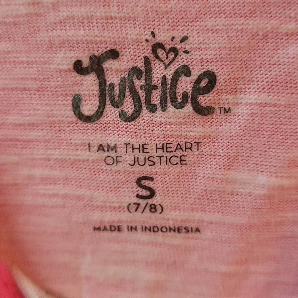 Justice Girls Hot Pink Romper